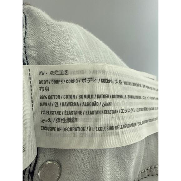 Abercrombie ‘90s Slim Straight Ultra High Rise Jeans, 32/14 Short - Picture 5 of 5